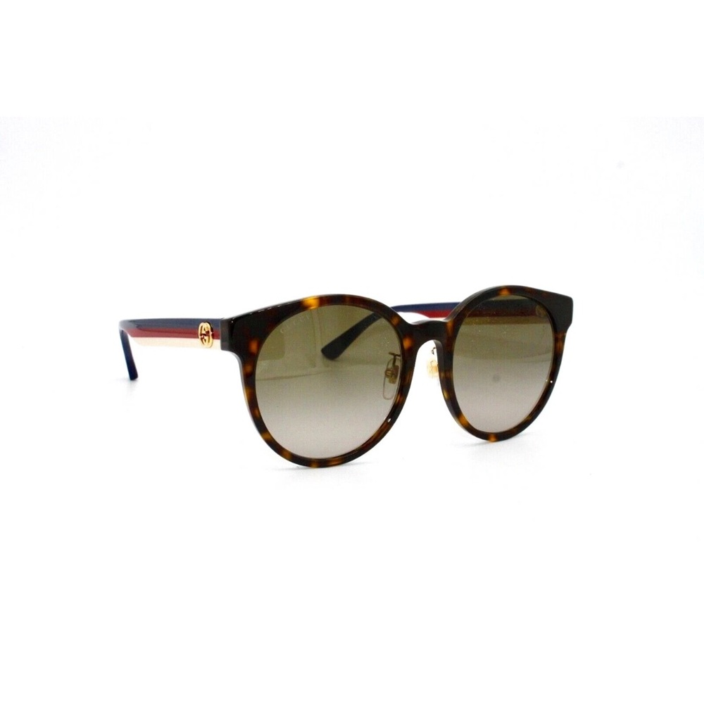 Gucci Brown Sunglasses with Gold Details